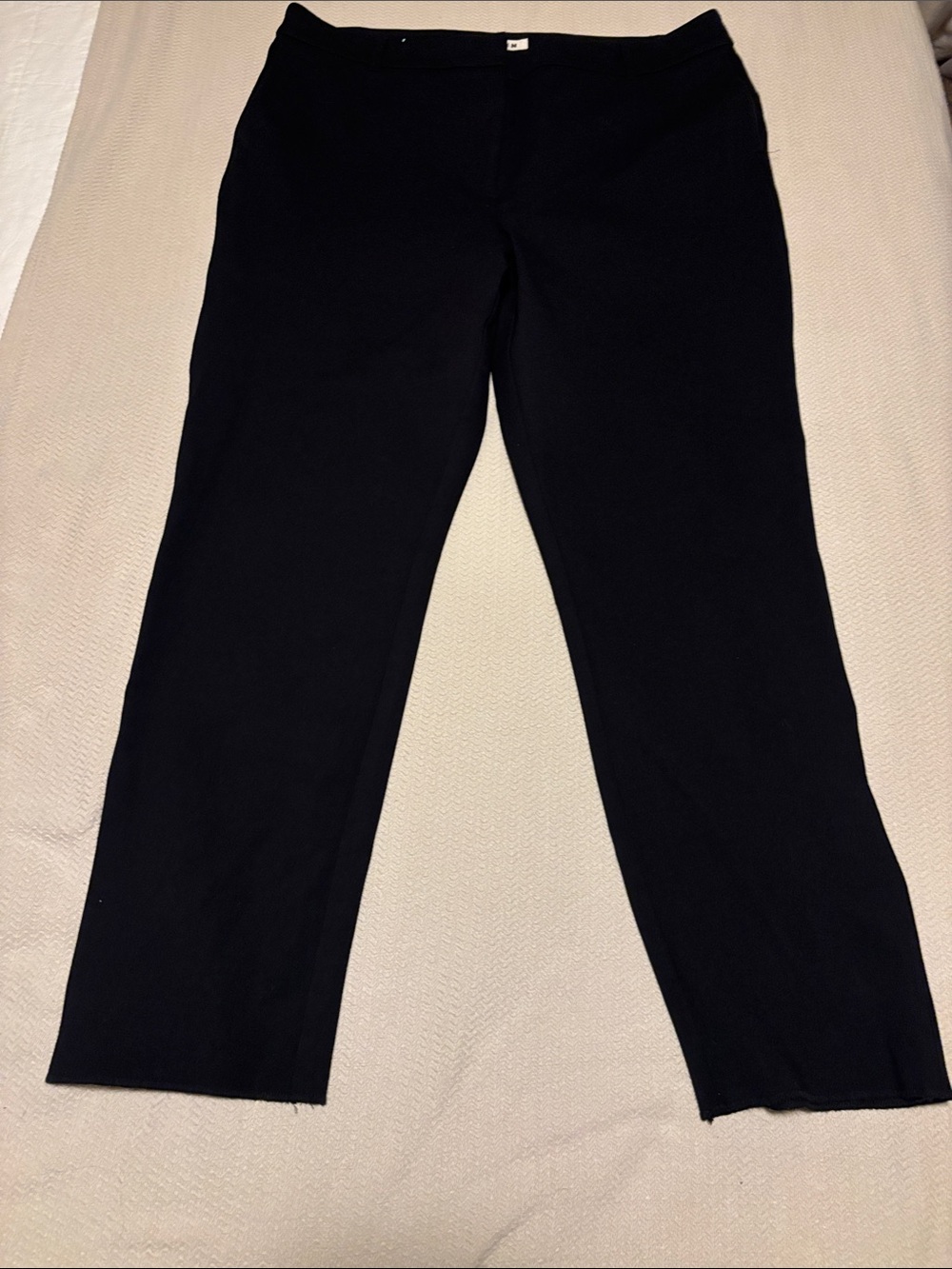 Boden Black Women's Straight-Leg Pants